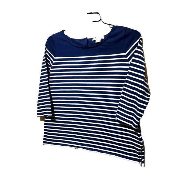 LIZ CLAIBORNE 3/4 LENGTH TOP SIZE L - Picture 2 of 5